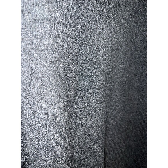 Tahari Polo Sweater Wool Blend Mens Medium Collared Knit Gray Preppy Casual NWT - Picture 4 of 16